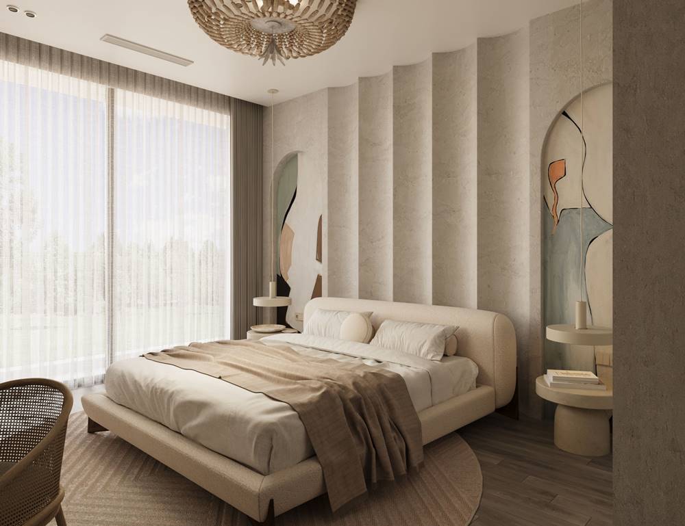 Phong cách nội thất Color block