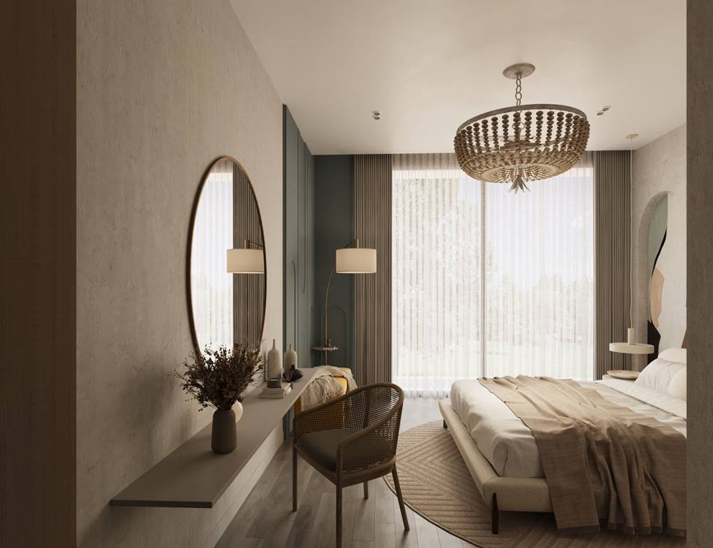 Phong cách nội thất Color block
